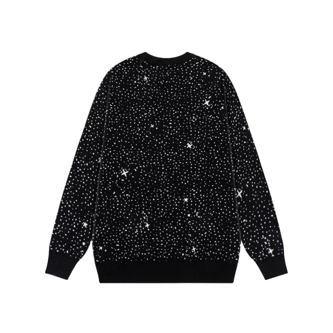 2025ss Man Graffiti Wool Sweater