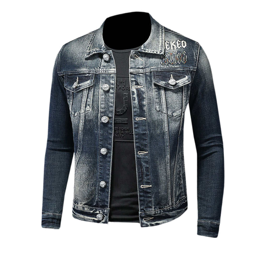 SOLA-DSQ2 Men's Loose Denim Jacket