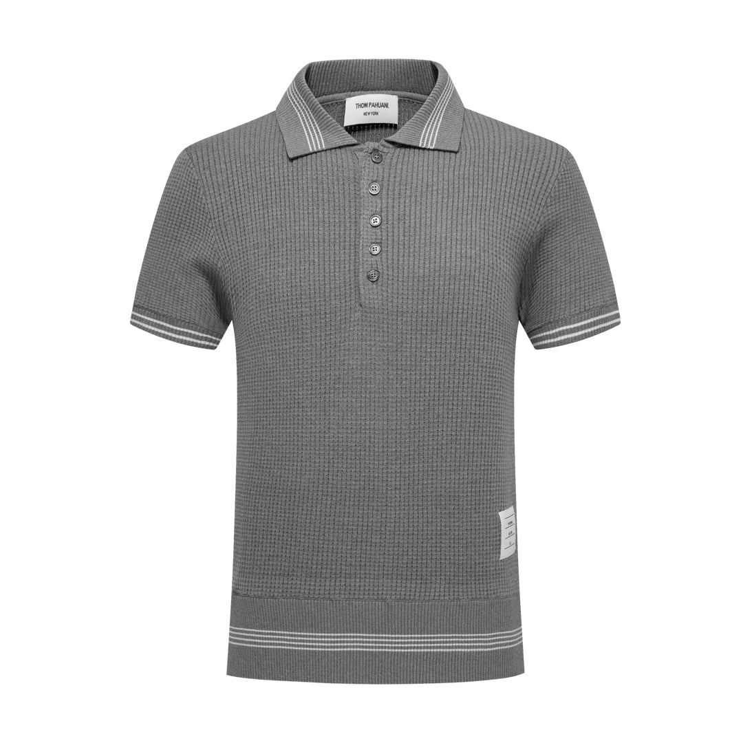 MR.TOM Waffle fabric POLO Shirt