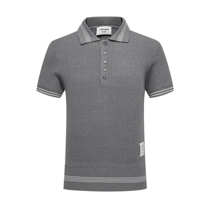 MR.TOM Waffle fabric POLO Shirt