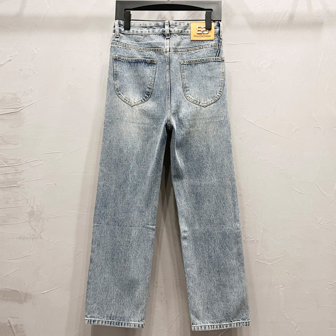 2025SSNew Ripped Jeans