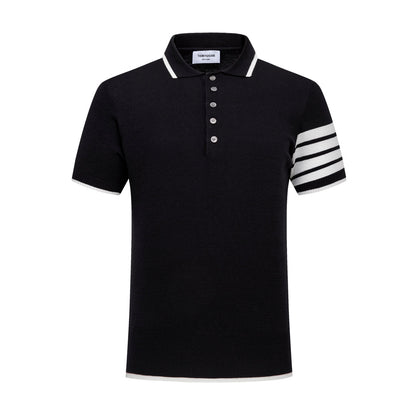 MR.TOM Contrast stripes POLO Shirt