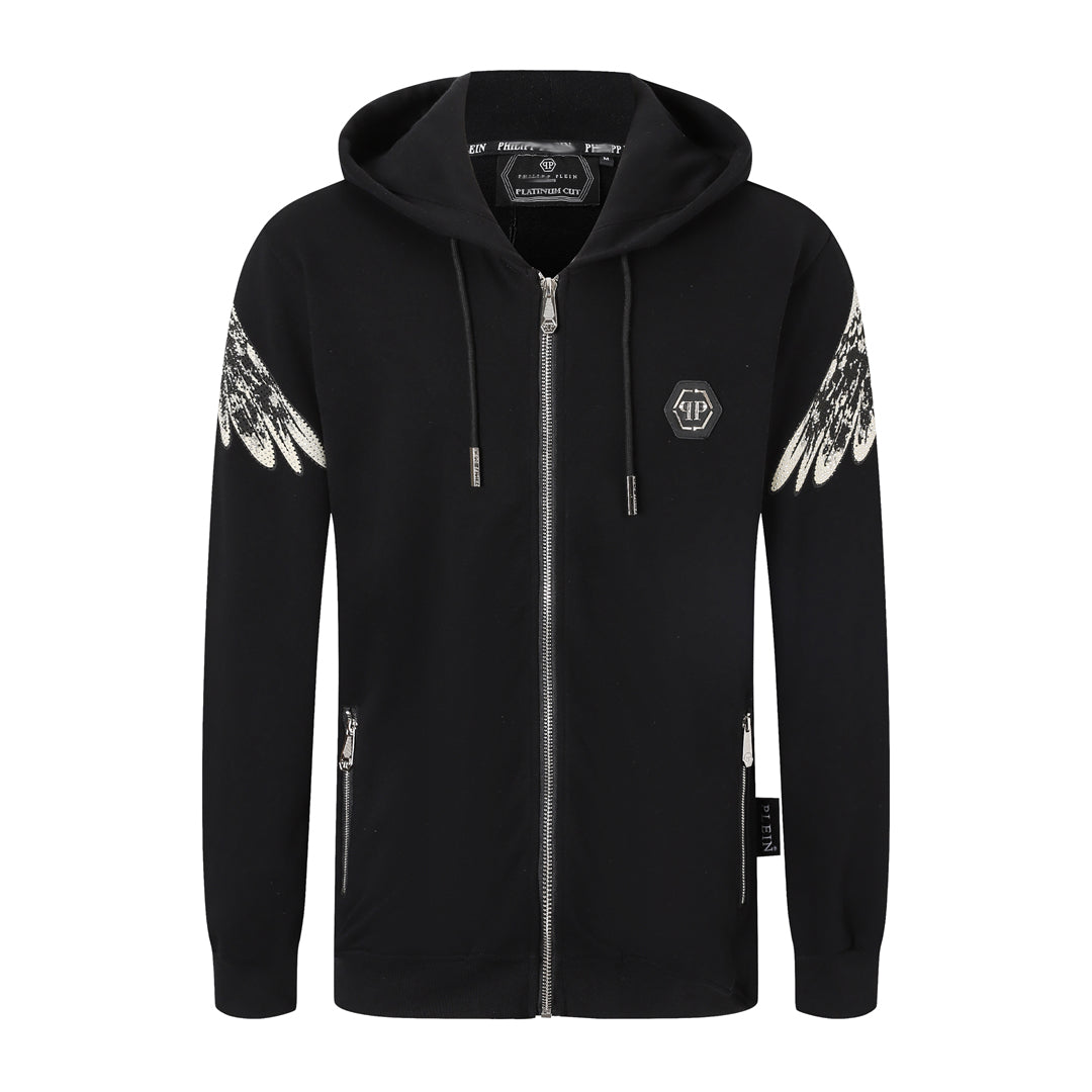 PIEIN 2025 Unisex Black Hoodie