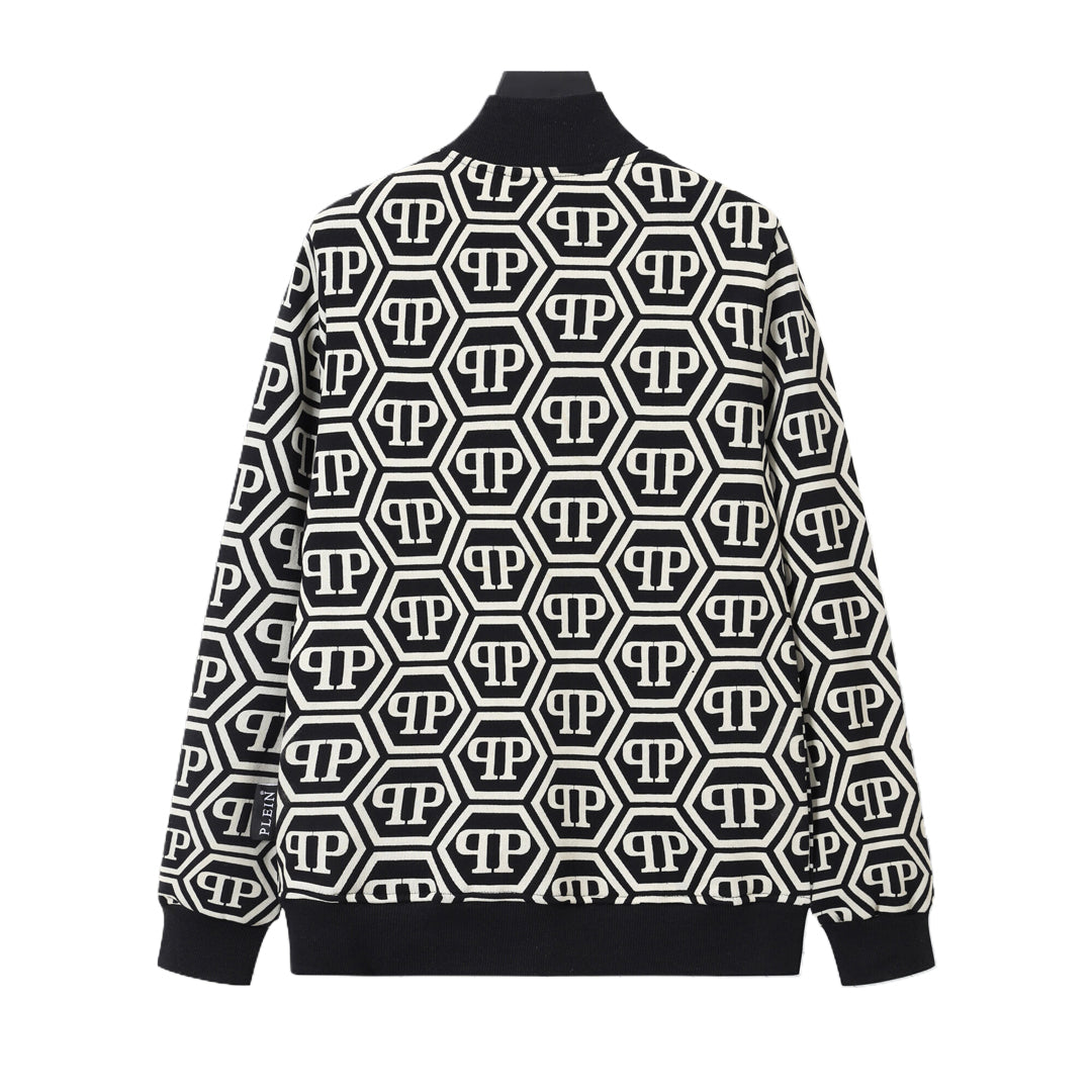 PIEIN 2025SS Sports Black Hoodie
