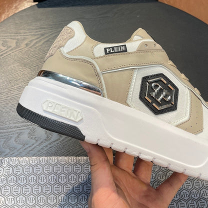 SOLA letter leather Sneakers