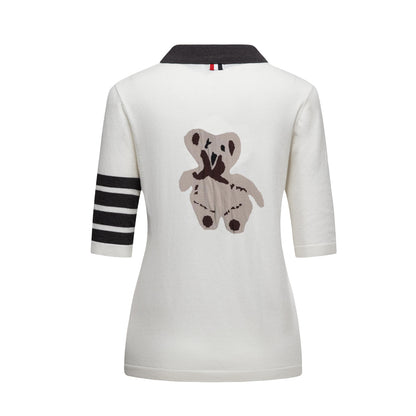 MR.TOM  Women Bear POLO shirt