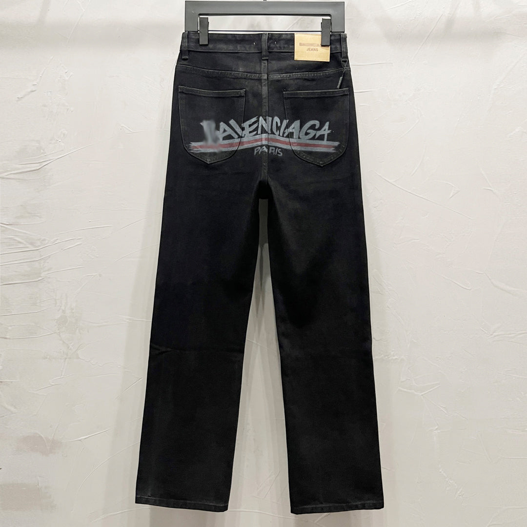 2025SSNew Man Black Jeans
