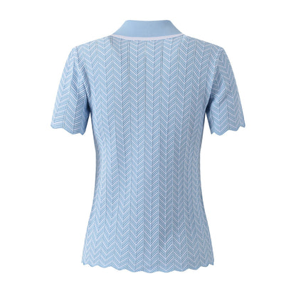 MR.TOM  Women Stripe T-shirt