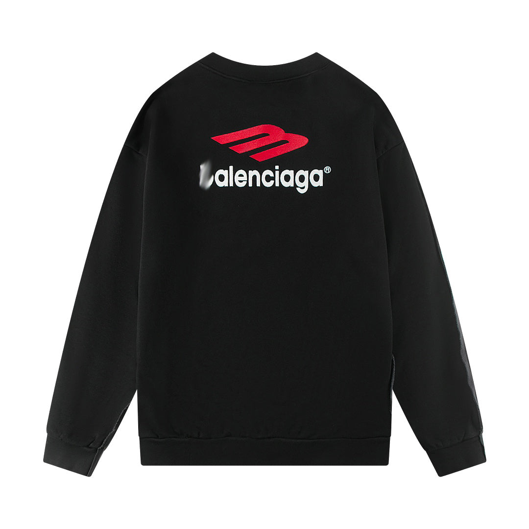 2025SS Distressed Couples Sweatshirt