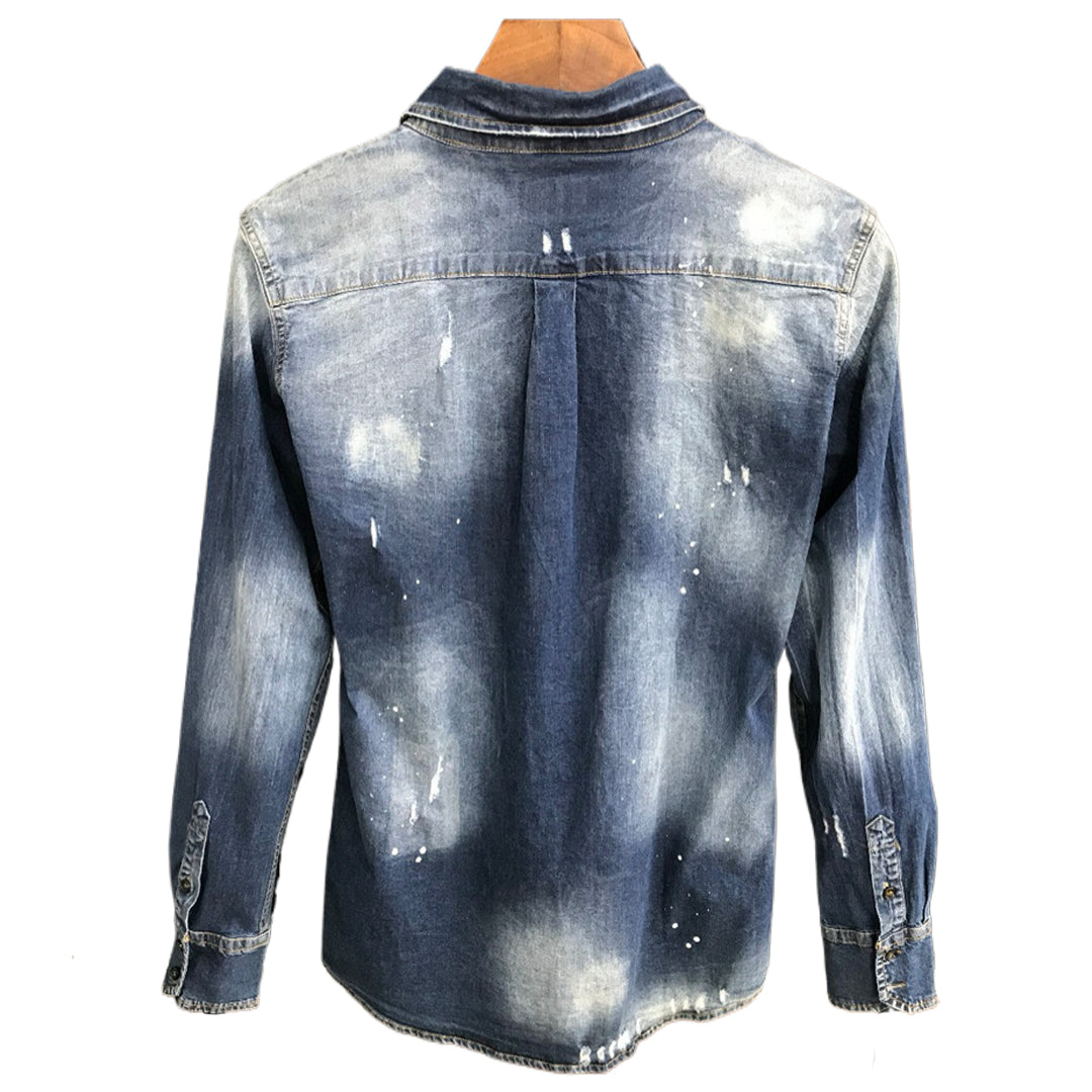DSQ2 2024ss Man Letters Denim Jacket