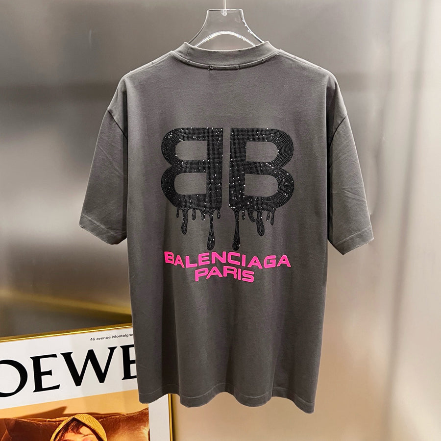 Balenciaga BB LOGO Printed T-shirt