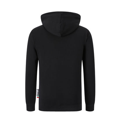 PIEIN 2025SS Unisex Black Hoodie