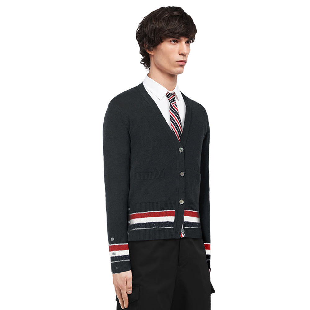 MR.TOM 4-Bar Thick knitted jacket