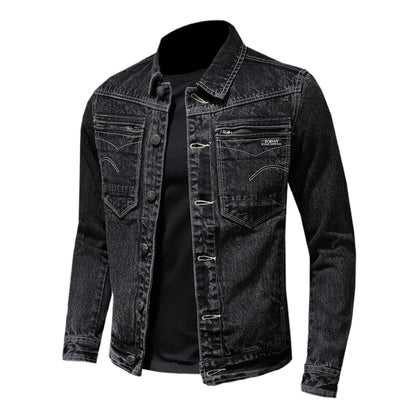 SOLA-DSQ2 Men's Loose Denim Jacket