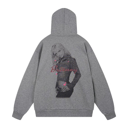 2025SS New LOGO Gray Hoodie