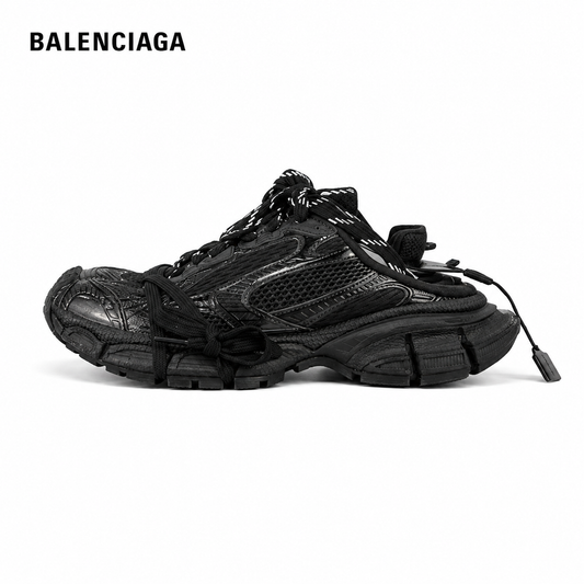 Balenciaga 3XL Layered Mesh Lace-Up Sneakers