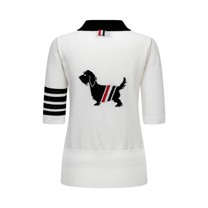 MR.TOM  Women puppy POLO shirt