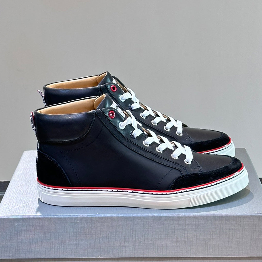 MR.TOM High Top Leather Sneakers
