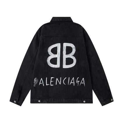 2025SS Black Denim Jacket