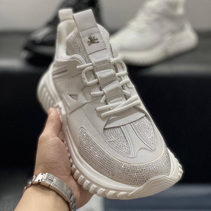 PP Men diamond-encrusted men's shoes#69