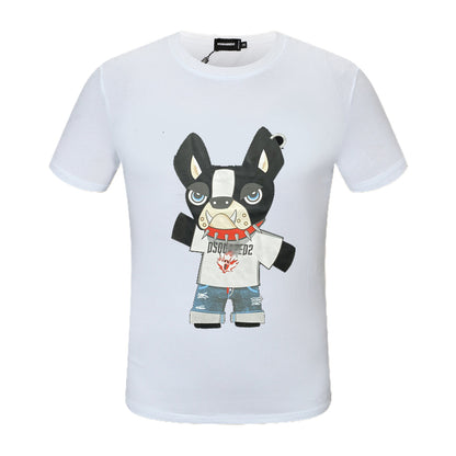 DSQ2 Cartoon Dog T-shirt