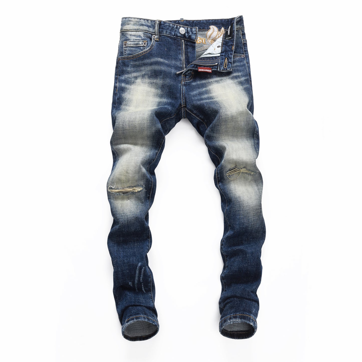 dsquared2 hot diamond embroidery Jeans