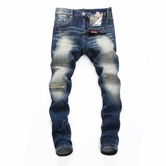 SOLA-DSQ2 hot diamond embroidery Jeans