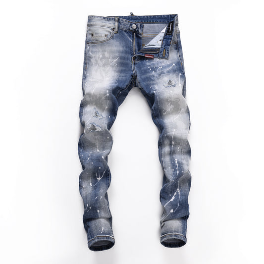 SOLA-DSQ2 elasticity destroys hip hop Jeans