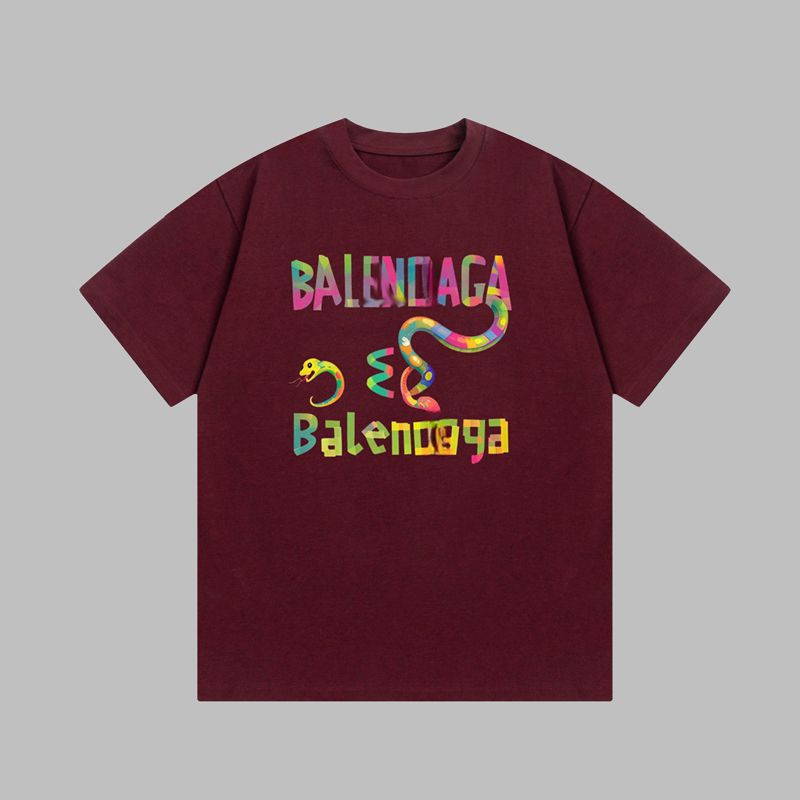 Balenciga  Cotton T-Shirt#4