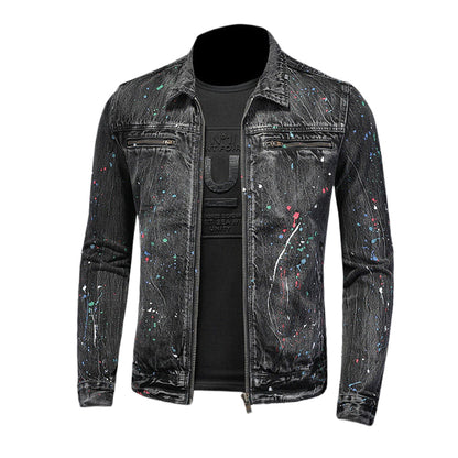 SOLA-DSQ2 Black Denim Jacket