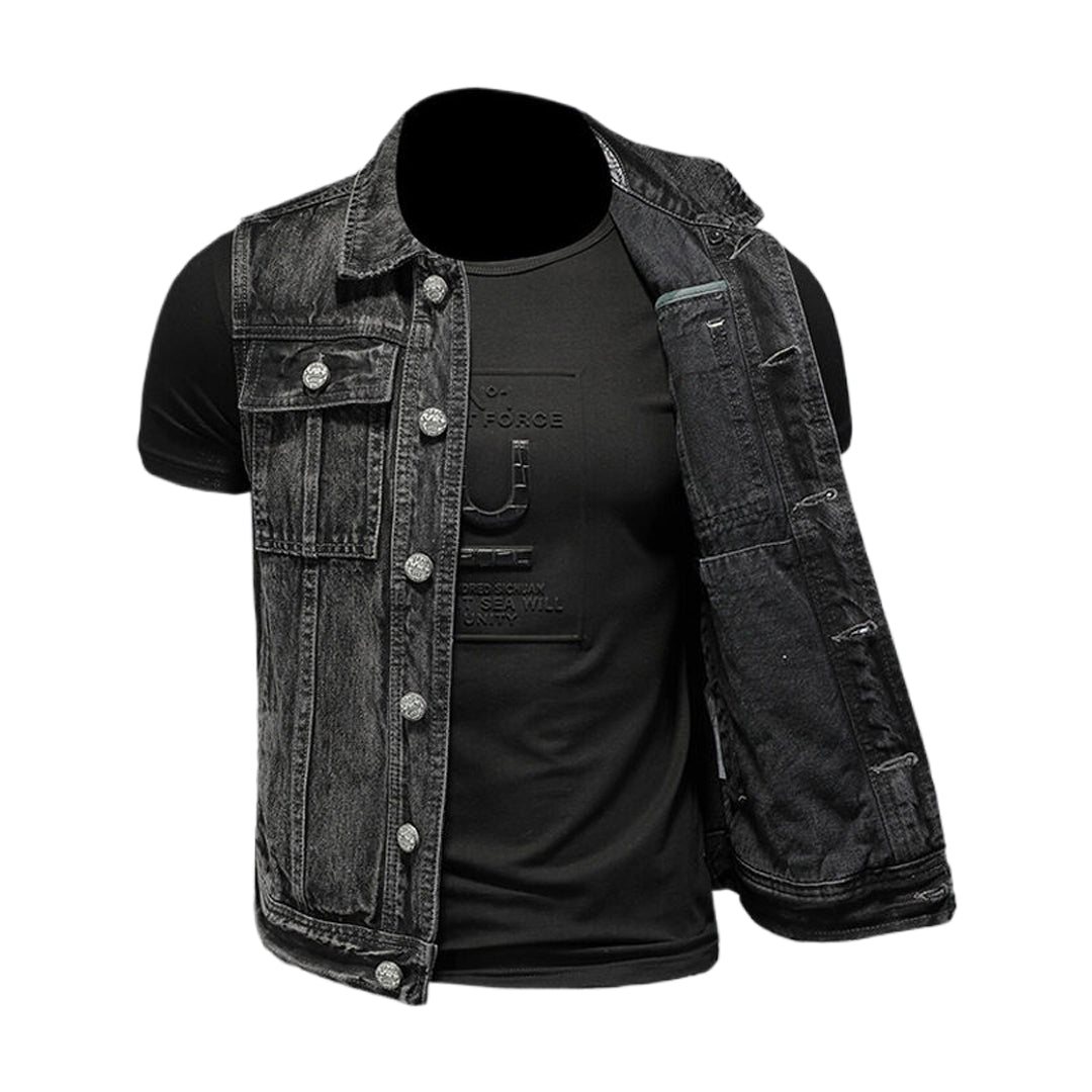 SOLA-DSQ2 2024ss Denim vest