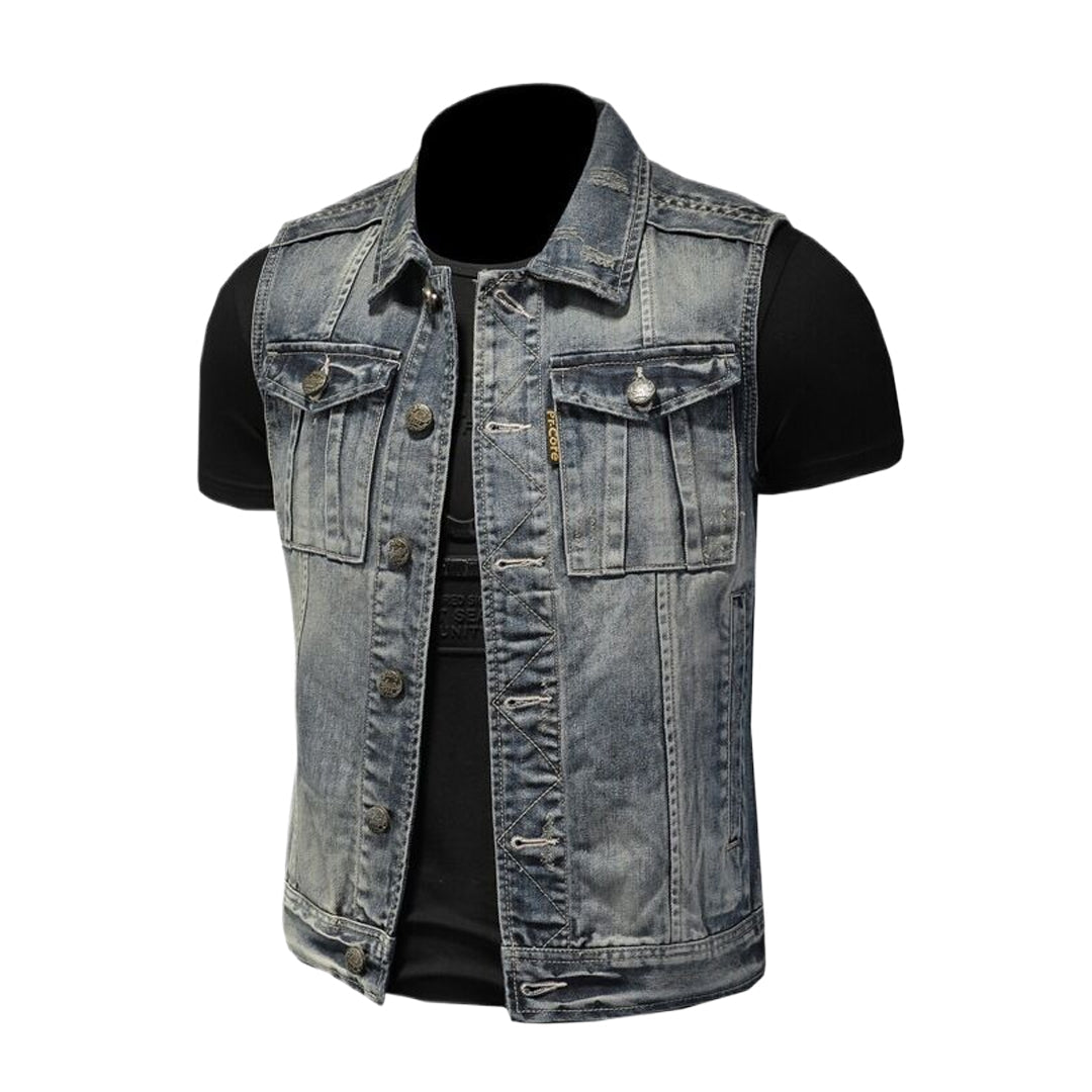 SOLA-DSQ2 2024ss Denim vest