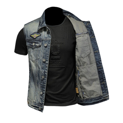 SOLA-DSQ2 24ss cowboy Denim vest
