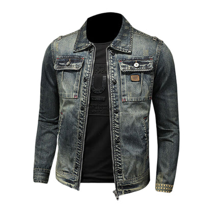 SOLA-DSQ2 Black Denim Jacket