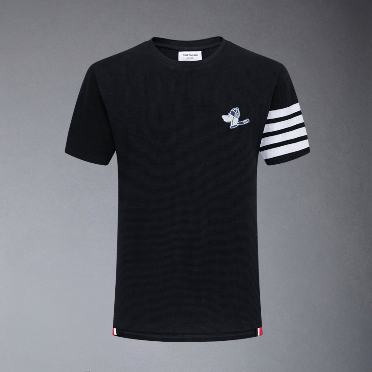 MR.TOM puppy embroidery T-shirt