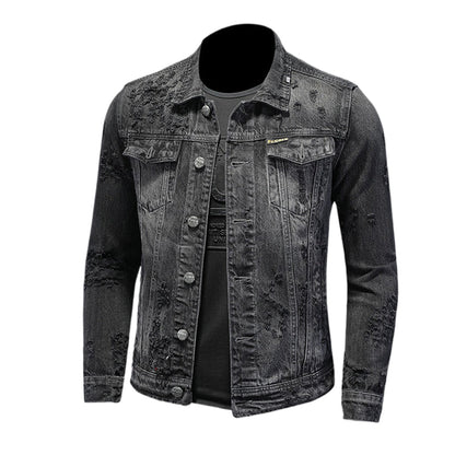 SOLA-DSQ2 Black Denim Jacket
