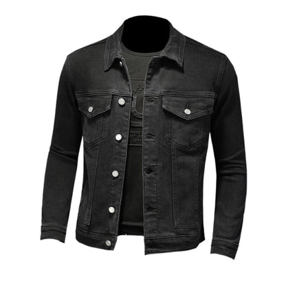 SOLA-DSQ2 Men's Black Denim Jacket