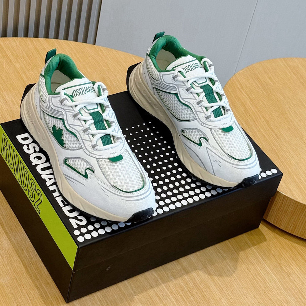 DSQ2 New Leather Men's Sneakers