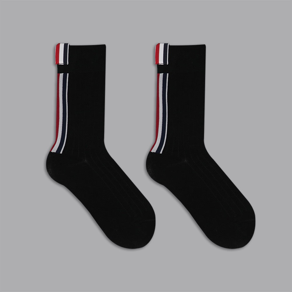 2025ss Four stripe socks
