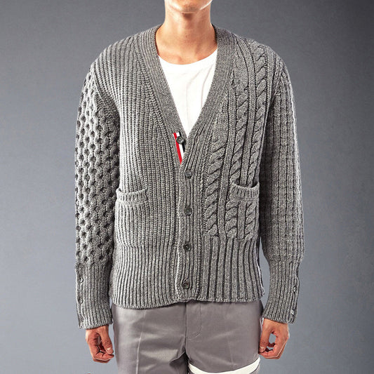 MR.TOM  Knitted sweater jacket