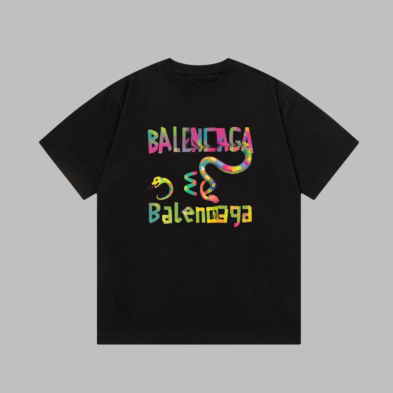Balenciga  Cotton T-Shirt#4