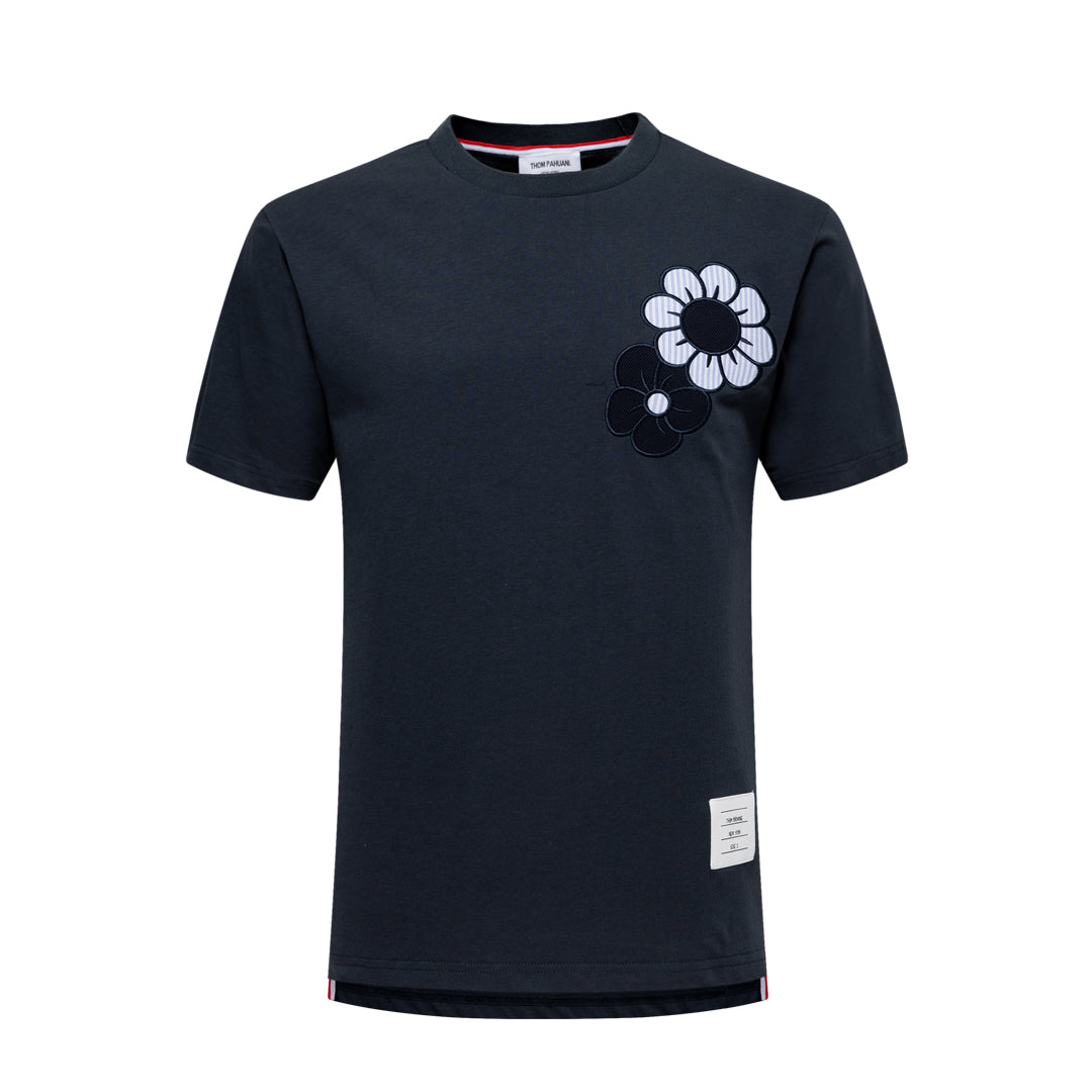 MR.TOM Floral Embroidery T-shirt