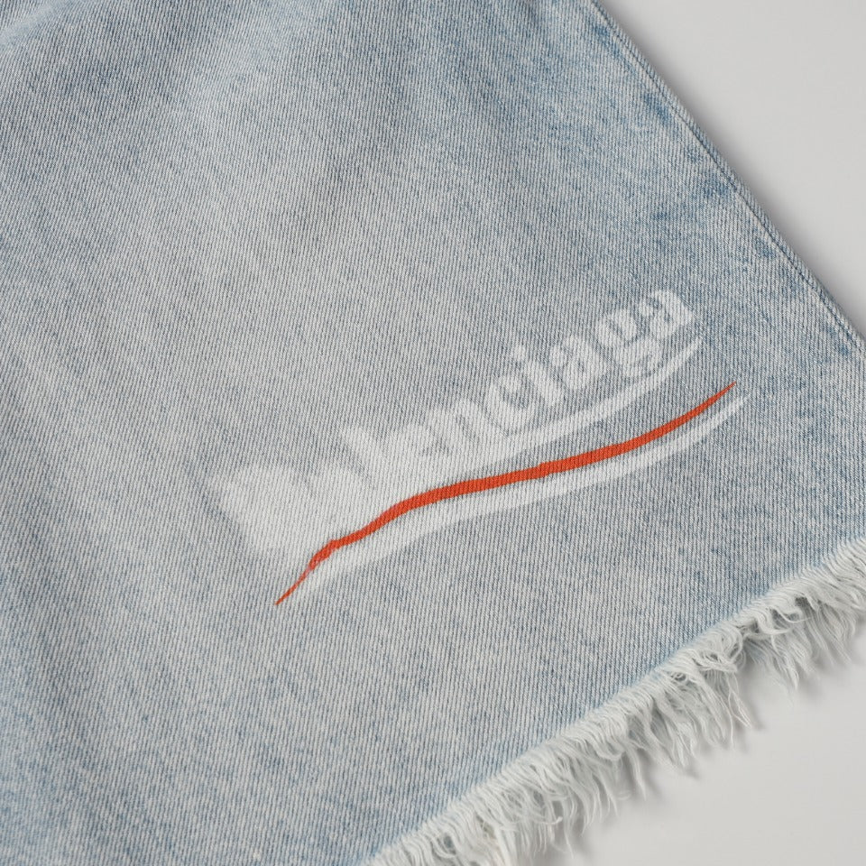 2025SS LOGO Denim Shorts