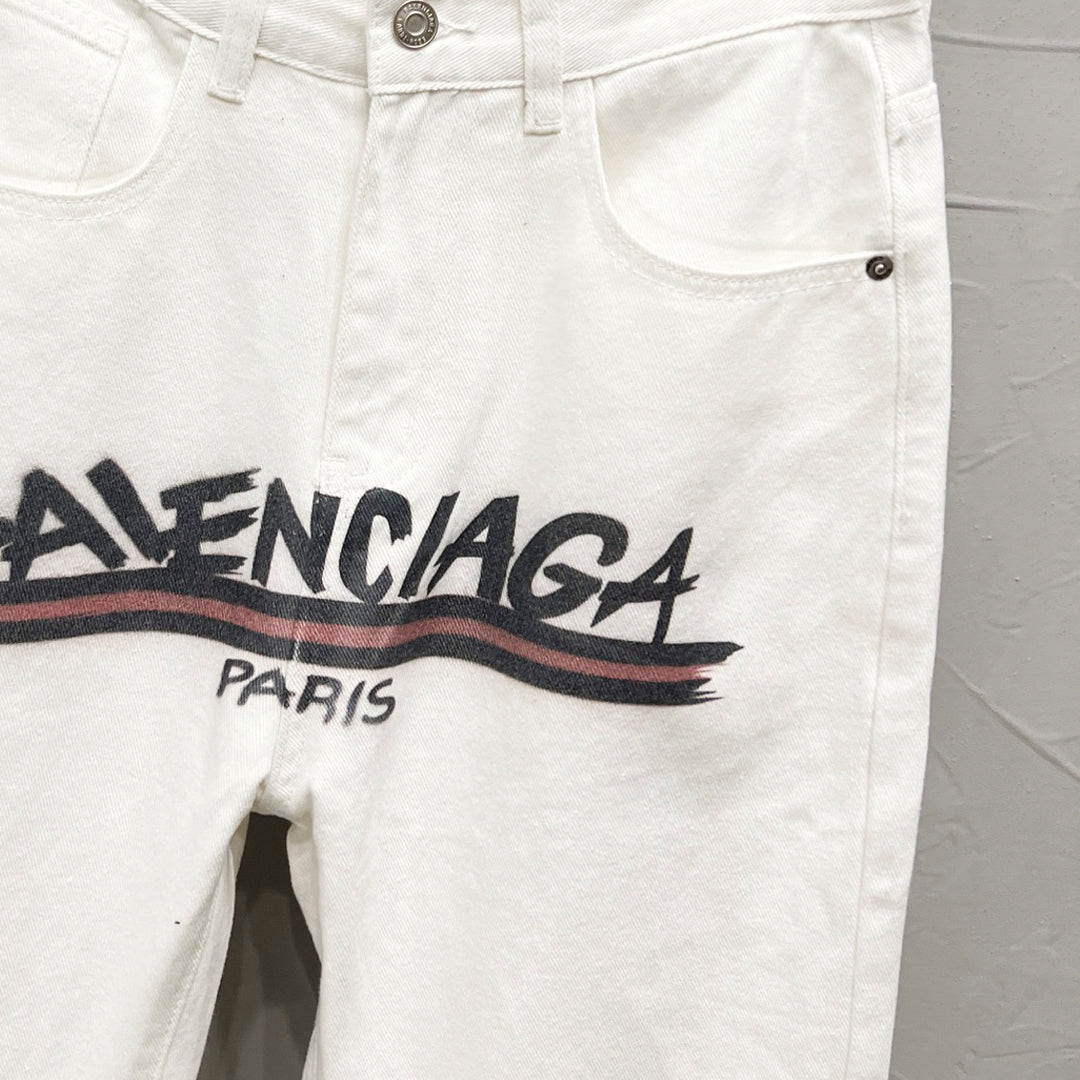 2025SSNew Man White Jeans