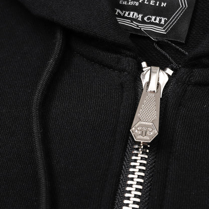PIEIN 2025SS Sports Black Hoodie