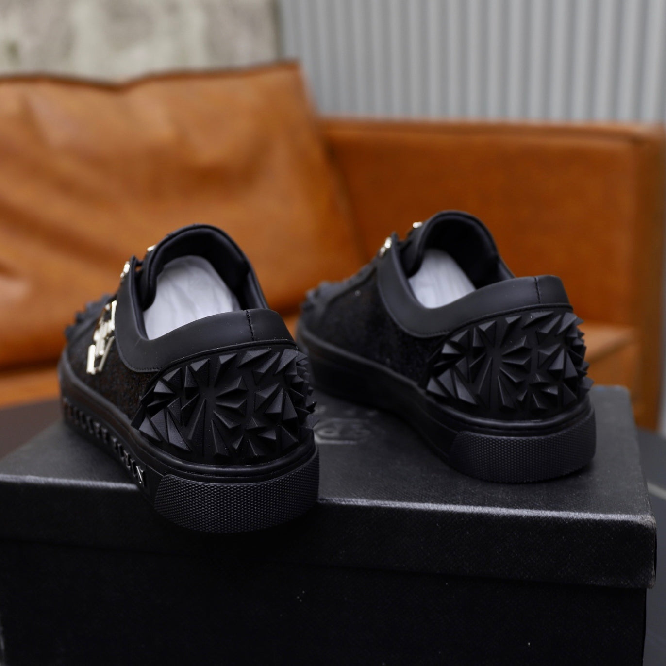 PP Men's new diamond lettering sneakers