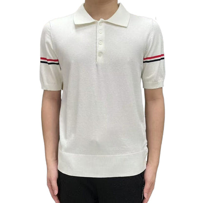 MR.TOM 2025ss Men Wool POLO T-shirt