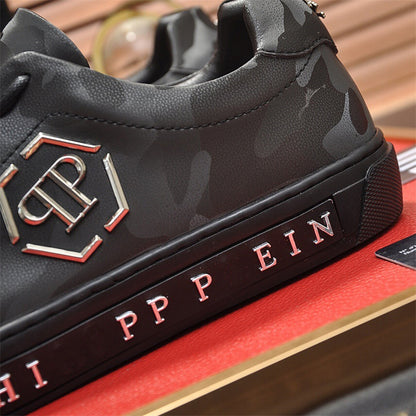 PP Men New Men's leather sneakers