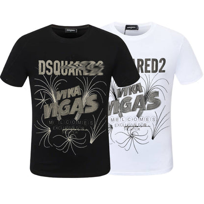 New-D2  LOGO Cotton T-shirt