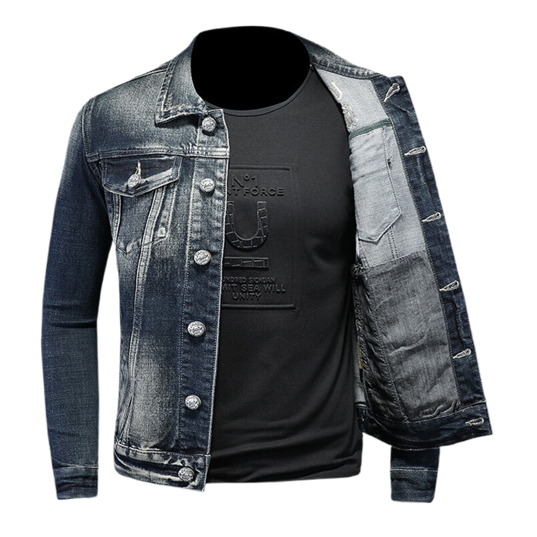 SOLA-DSQ2 Men's Loose Denim Jacket